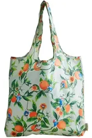 Cath Kidston Einkaufsshopper Paddington Falt-Einkaufstasche grün|orange
