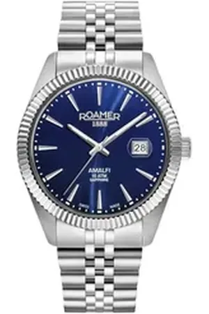 Roamer Schweizer Uhr Amalfi Gents silberfarben