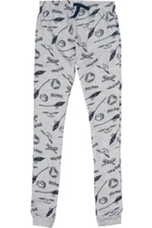 Harry Potter United Labels® Jogginghose - Golden Snitch, allover- Training, Sweathose grau 86-92