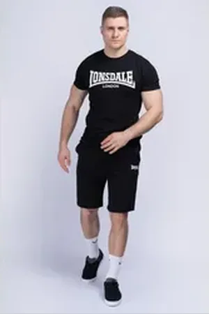 Lonsdale London Trainingsanzug Moy schwarz 3XL