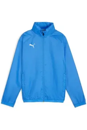 PUMA Regenjacke Kinder Allwetterjacke teamGOAL Allweather Jacket Jr 659045 blau 164
