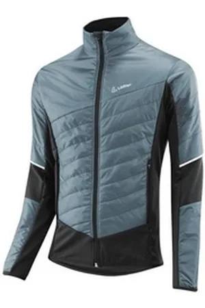Löffler Bikerjacke Herren M HYBRIDJACKET PL60 24160 steel blu 50