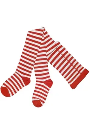 WERI SPEZIALS Strumpfhersteller GmbH Strickstrumpfhose Damenstrumpfhosen >>Bonbons<< mit Baumwolle rot 48-50