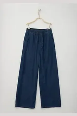 QS by s.Oliver Junior Loose-fit-Jeans mit elastischem Bund blau 110