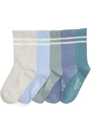 Vertbaudet Socken 5er-Pack Jungen Socken BASICS 5er-Pack blau 23/26