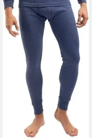 MT Funktionshose Herren Ski- und Thermounterhose Winter Unterhose blau L