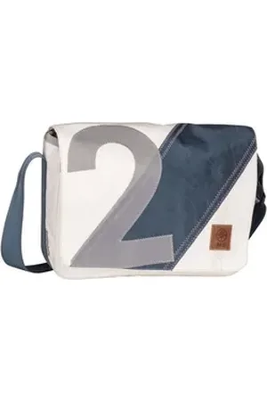 360 Grad 360Grad Umhängetasche Barkasse Mini, Messenger Bag blau|bunt|grau