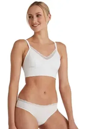Falke Bustier weich und elegant weiß L