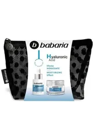 Babaria Hautpflege-Set Hyaluronic Moles Kulturbeutel