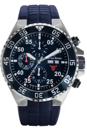 CARL VON ZEYTEN Automatikuhr Belchen CVZ0067BLS, Armbanduhr, Herrenuhr, Made in Germany, Mechanische Uhr, Datum,analog blau