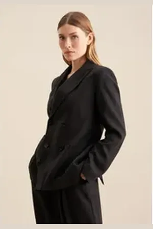 Seidensticker Outdoorbluse Schwarze Rose Blazer Uni schwarz S (36)