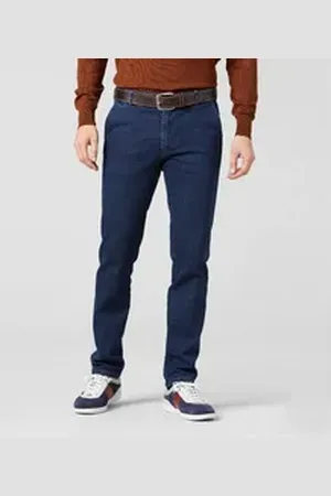 Meyer 5-Pocket-Jeans OSLO marine 2-4546-18 - FRESCURATM FLEX blau 24