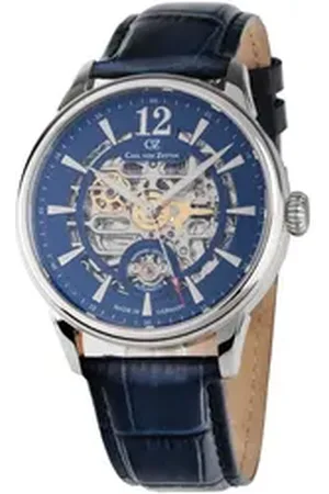 CARL VON ZEYTEN Automatikuhr CVZ0080BLS Herrenuhr Schramberg Automatik 42mm 5ATM CVZ0080BLS Herrenuhr Schramberg Automatik 42mm 5ATM