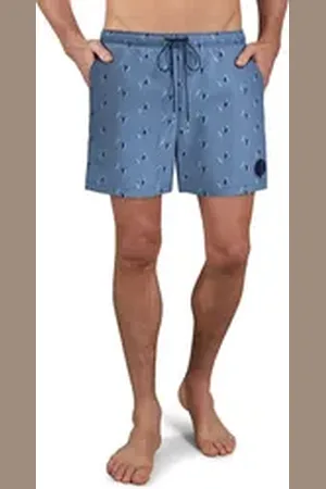 Ceceba Badehose Herren Badehose blau bedruckt (1-St) blau 4