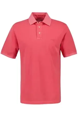 GANT Poloshirt Herren Poloshirt Baumwolle SUNFADED POLO rot 4XL