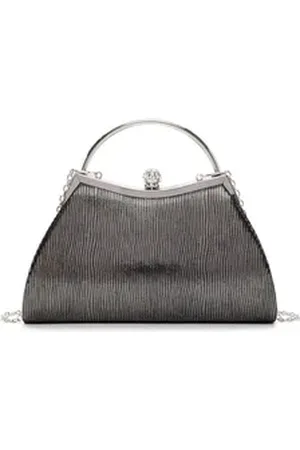 Tamaris Abendtasche Clutch silberfarben
