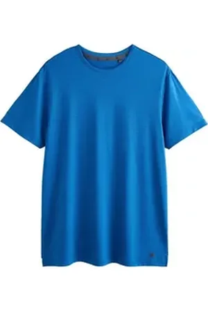 Next Trainingsshirt Sport-T-Shirt mit Netzstoff (1-tlg) blau 5XL