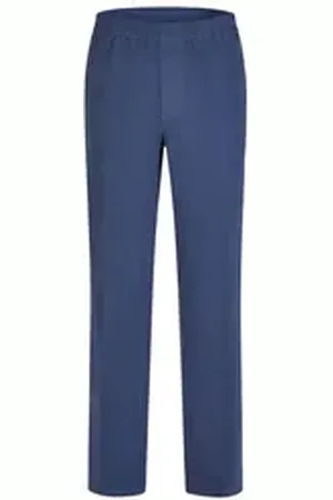BRÜHL Stoffhose Gustav (1-tlg) aus Popeline-Stretch blau 24