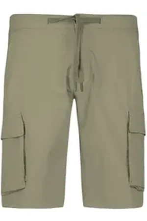 No Excess Bermudas Short Stretch Cargo Garment Dyed grün M