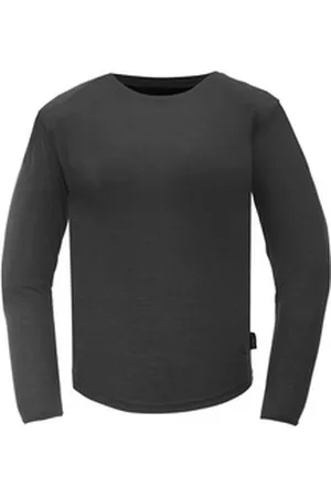 Skratta Thermohemd Damen Merino Longsleeve Arne schwarz 40