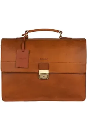 Burkely Aktentasche Vintage braun