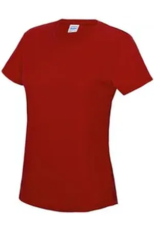 Just Cool Trainingsshirt Girlie Cool Sport T-Shirt + WRAP zertifiziert 4XL