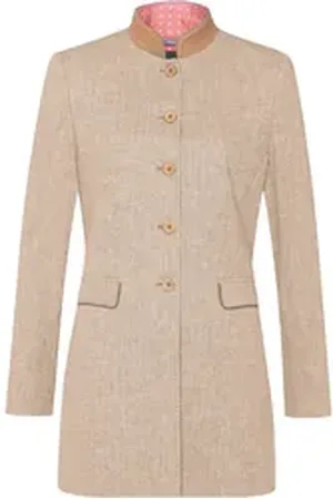 Reitmayer Trachtenjacke Fischgrat-Gehrock beige 40