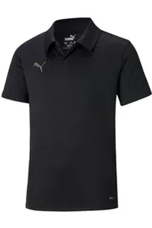 PUMA Poloshirt teamLIGA Sideline Polo Kids Polos Kinder Polyester schwarz 128