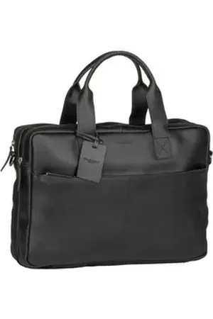 Burkely Aktentasche Vintage Jesse Workbag schwarz