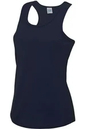 Just Cool Trainingsshirt Girlie Cool Tank Top Sport T-Shirt + WRAP zertifiziert XXL