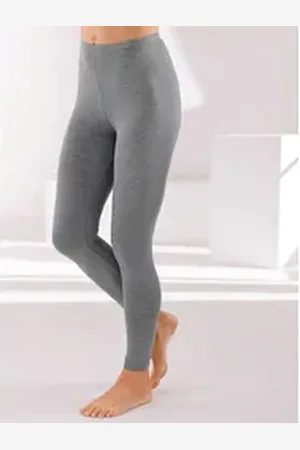 WITT WEIDEN Lange Unterhose Leggings grau 44