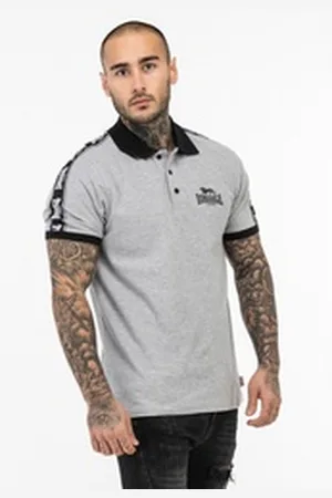 Lonsdale London Poloshirt Setter grau L