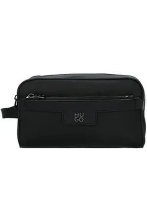 HUGO BOSS Kulturbeutel Nesh, Polyester schwarz
