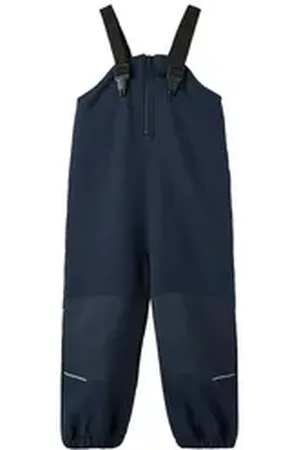 NAME IT Regenhose NMNALFA08 SOFTSHELL BIB PANT SOLID FO blau 92