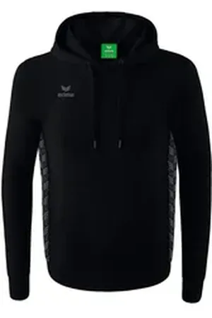 Erima Hoodie Herren Essential Team Kapuzensweat (1-tlg) schwarz XXL