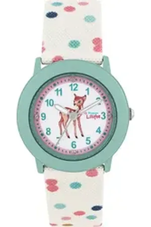Prinzessin Lillifee Quarzuhr 2038626, Armbanduhr, Kinderuhr, Mädchen, Schulanfang, Geschenkidee weiß