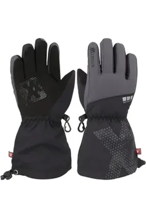 KinetiXx Skihandschuhe Warme Kinder-Winterhandschuhe Canio Jr., (schwarz, blau, berry, olive) blau 7