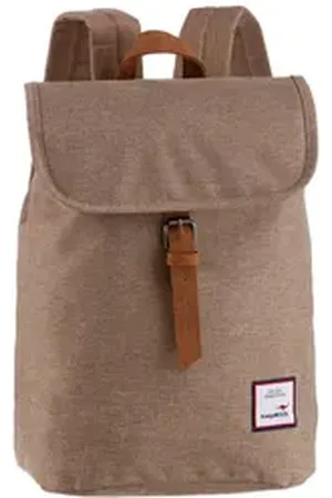KangaROOS Cityrucksack, in schlichter Optik braun 25 cm x 40 cm x 13 cm