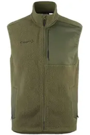 Craft Funktionsweste Herren Fleeceweste Adv Explore Pile Fleece Vest M 1913810 grün L
