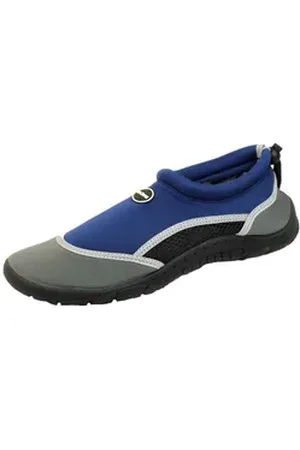 Bockstiegel [D2C] 10091_8 dk-blau/multi Badesandale blau|bunt 37 EU