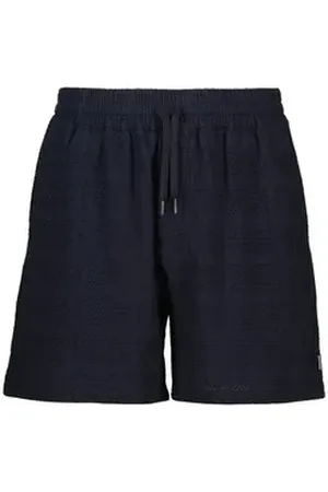 Les Deux Shorts Herren Shorts CHARLIE Regular Fir (1-tlg) blau L