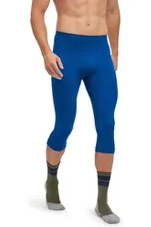 Falke Thermounterhose Warm (1-St) thermoregulierend für warme bis kalte Temperaturen blau S