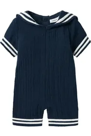 NAME IT Kurzoverall NBMFASILOR SS SUNSUIT blau 74