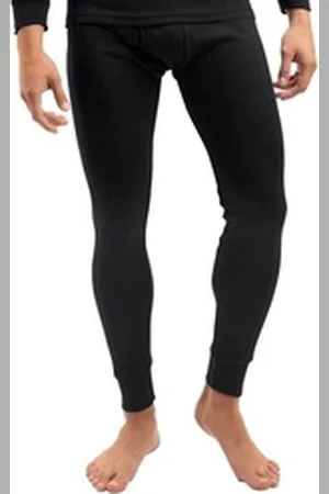 MT Funktionshose Herren Ski- und Thermounterhose Winter Unterhose schwarz XXL