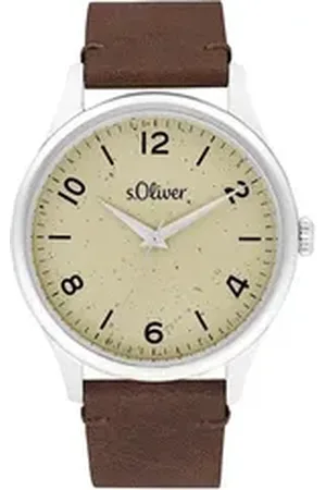 QS by s.Oliver Quarzuhr 2033545 silberfarben