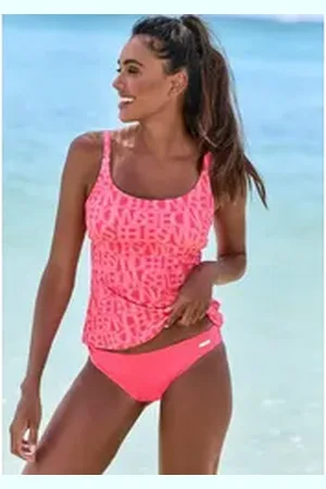 ELBSAND Bikini-Hose Letra in klassischen Farben rot 40