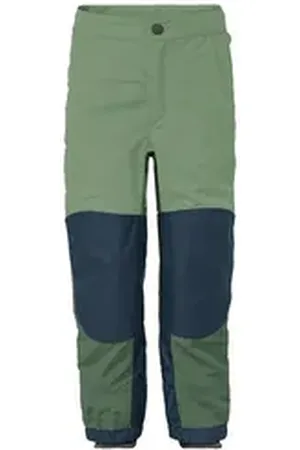 Vaude Funktionshose Kids Caprea Antimos Pants (1-tlg) besonders leichte Funktionshose für sportliche Aktivitäten grün 146/152