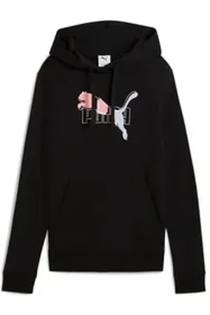 PUMA Kapuzensweatshirt ESS LOGO LAB HOODIE TR für Damen schwarz XS