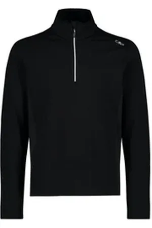 CMP Rollkragenshirt MAN SWEAT NERO-BIANCO 58