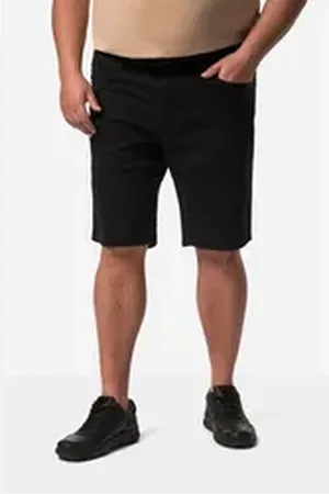 Boston Park Bermudas Twill-Bermuda Swingpocket Regular Fit schwarz 54
